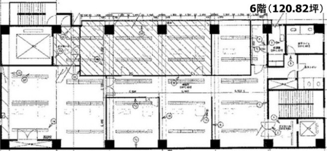 昭和島ロジテムセンター6F 間取り図