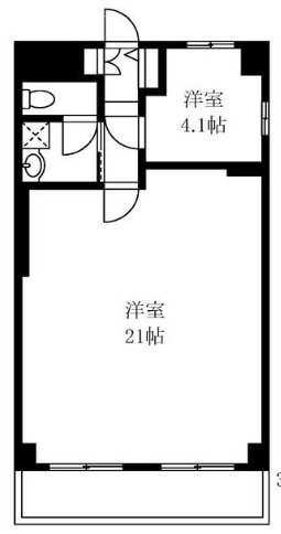 シティハウスノヴァ306 間取り図