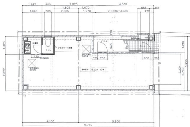 アネックスオジマビル1F 間取り図