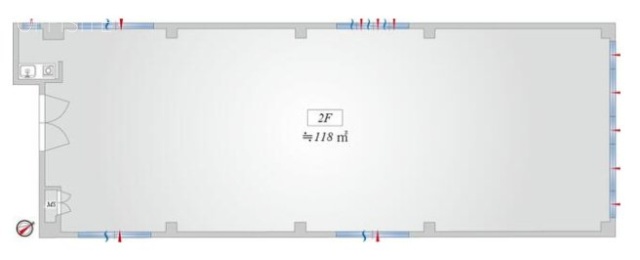 JT板橋ビル2F 間取り図