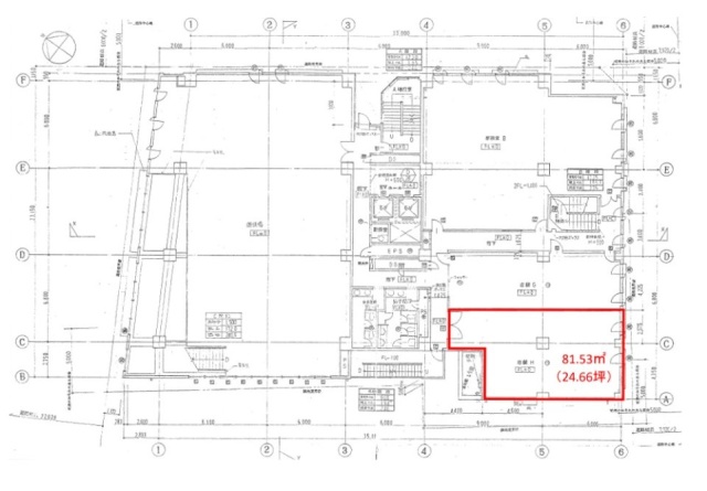 人形町センタービル2F 間取り図