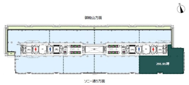 ガーデンシティ品川御殿山4 間取り図