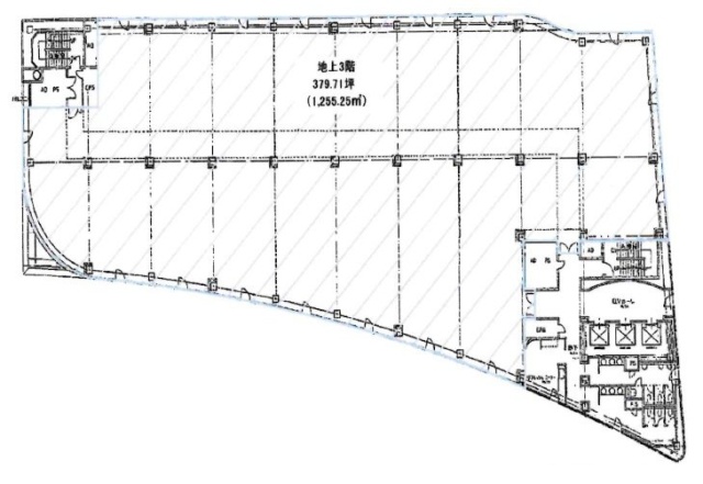 トーシンビル3F 間取り図