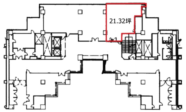大森ベルポートC館3F 間取り図