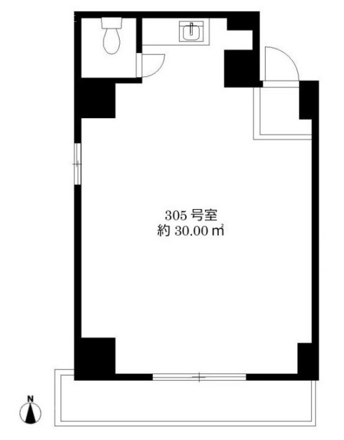 協和ビル305 間取り図