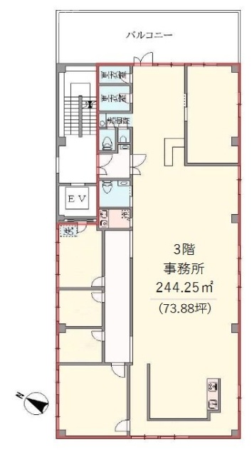 KLZビル3F 間取り図