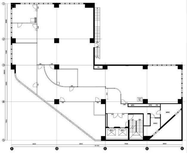 東京ファーストシティビル2F 間取り図