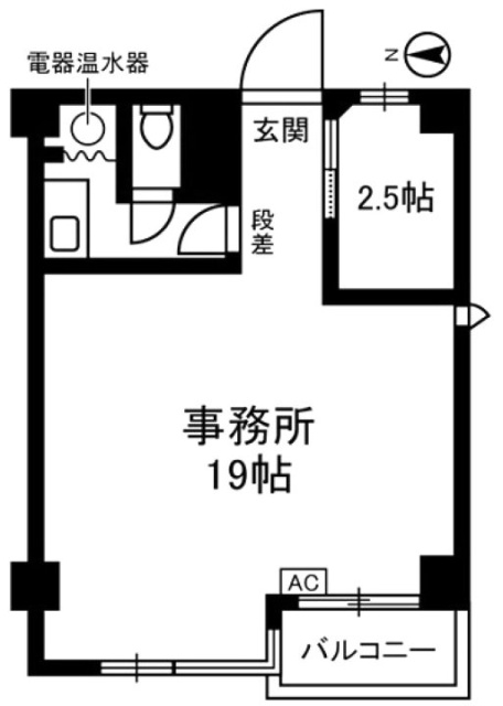 ニュー池袋ハイツビル705 間取り図