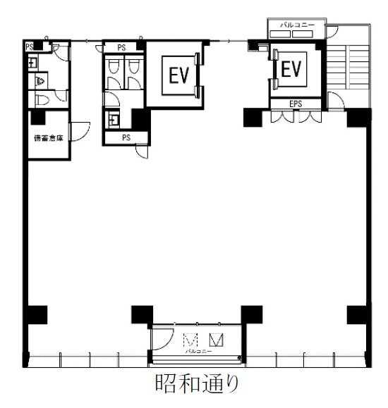 合人社江戸日本橋ビル11F 間取り図