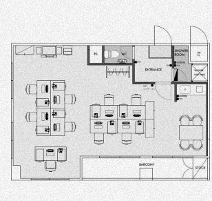 DUO西新宿902 間取り図