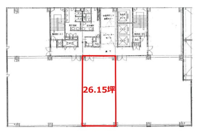 川崎砂子ビル2F 間取り図
