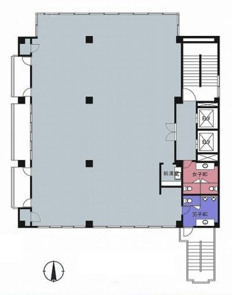 ツナシマ第3ビル6F 間取り図