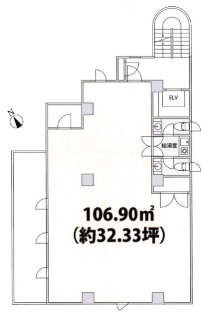 TRUST VALUE 代々木上原6F 間取り図
