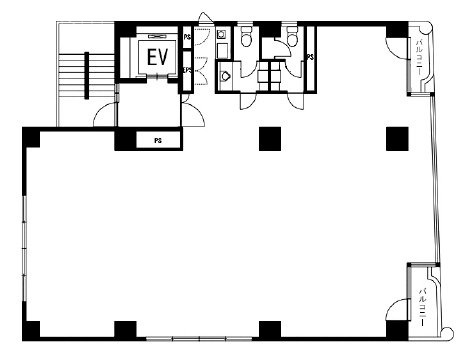 フレックス三軒茶屋2F 間取り図