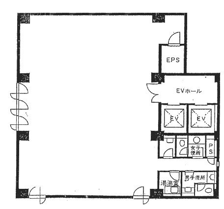 九段ニッカナビル9F 間取り図