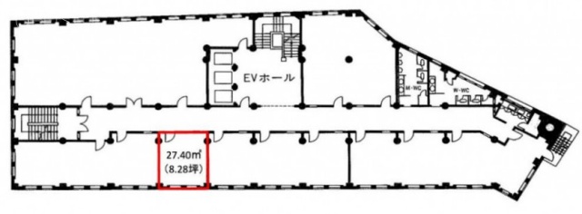 日証館5F 間取り図