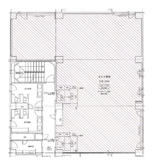 馬事畜産会館303 間取り図