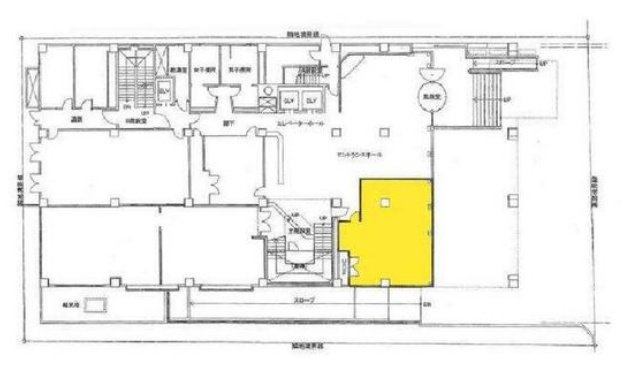 日本女子会館ビル6 間取り図
