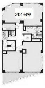 神田セントラルプラザ201 間取り図