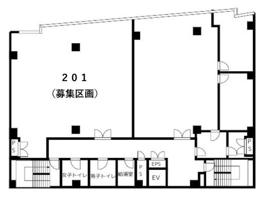 ECS第27ビル201 間取り図