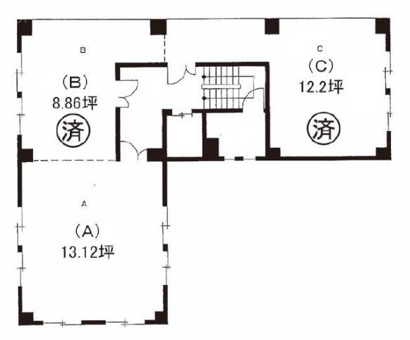 折田ビルA 間取り図