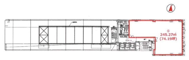 明治薬科大学剛堂会館8F 間取り図
