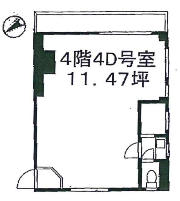 末よしビル別館D 間取り図