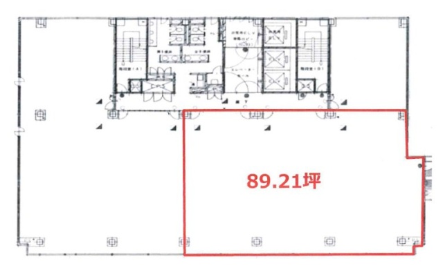 川崎砂子ビル3F 間取り図