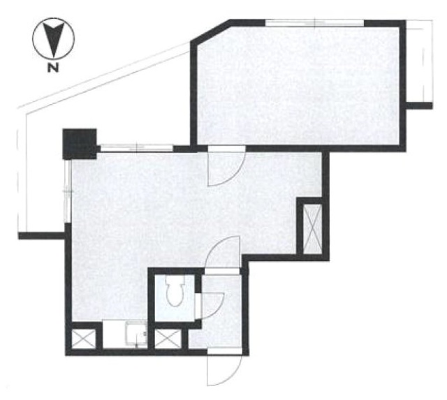 神田セントラルプラザ902 間取り図