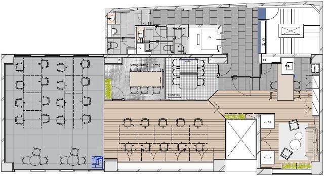 Polar 西新宿2F 間取り図