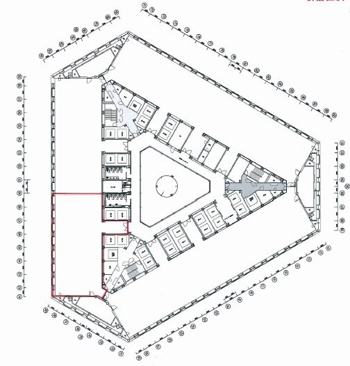 新宿住友ビルC 間取り図