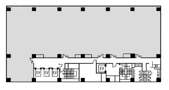 ONE SHINKAWA3F 間取り図