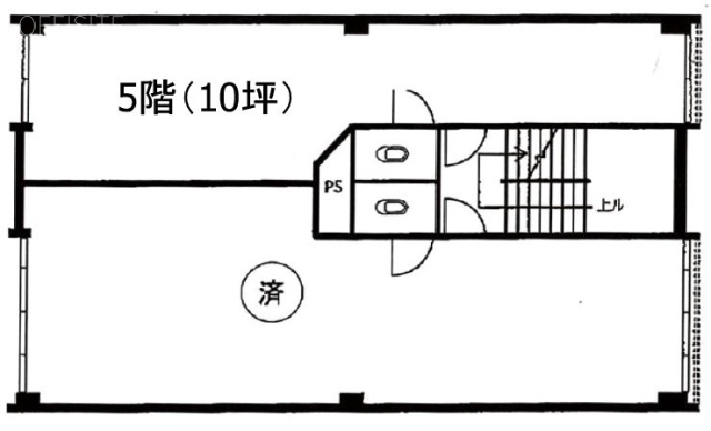 芝ビル5F 間取り図