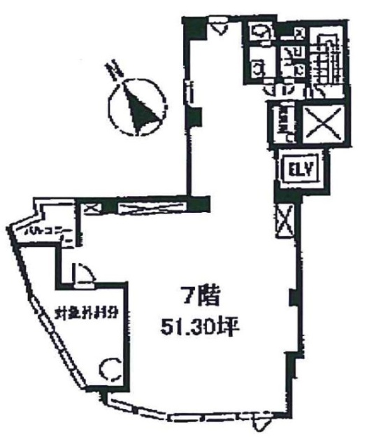 サウスタワー7F 間取り図