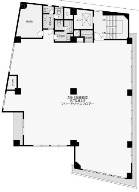 矢野ビル4F 間取り図