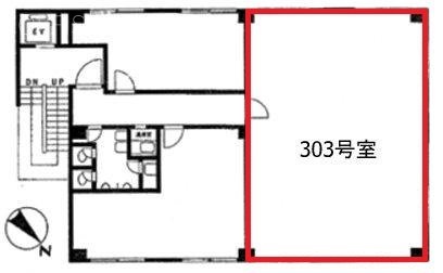富士ビル303 間取り図