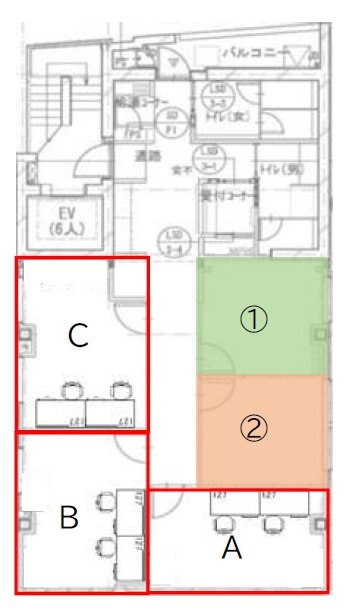 市ヶ谷ガーデンテラスA 間取り図