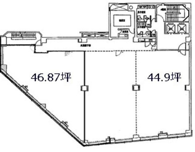 メットライフ川崎ビル2F 間取り図