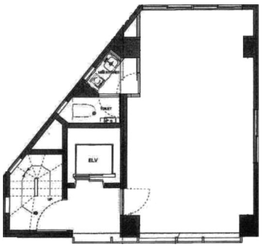 SHITOKUDOビル3F 間取り図