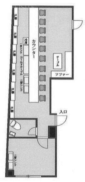 鵠沼(くげぬま)ビル501 間取り図