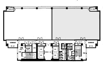 NTビル9F 間取り図