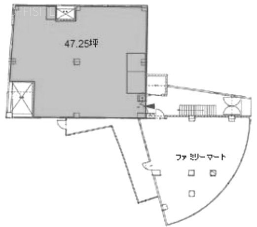 冨貴ビル1F 間取り図