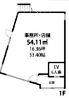 中野スクエア1F 間取り図