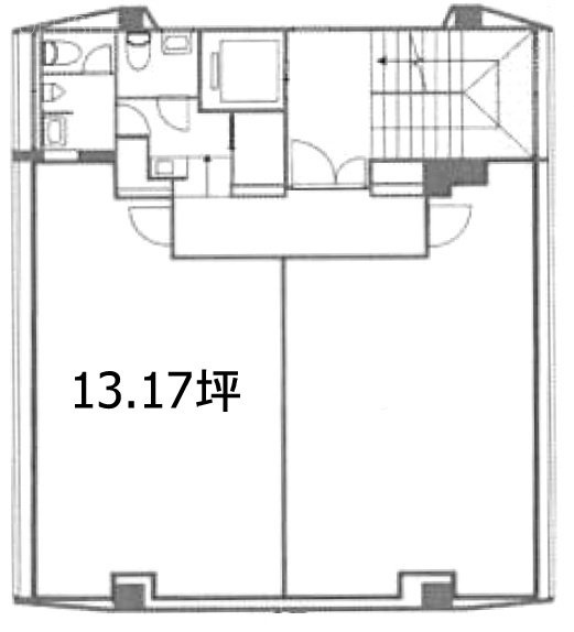 日本橋滄浪閣ビルW 間取り図