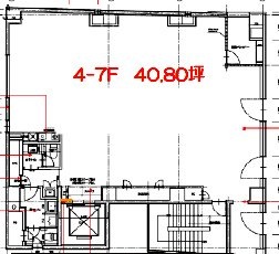 ACN東麻布ビル5F 間取り図