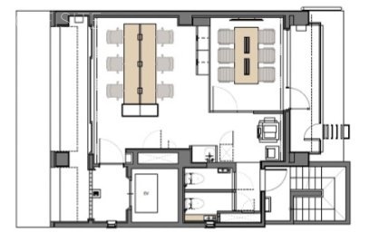 KITEN岩本町6F 間取り図