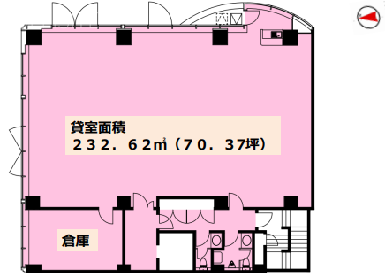 TAMA WOODY GATE EBISU4F 間取り図