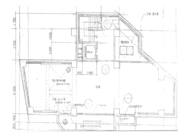 小野ビルB1F 間取り図