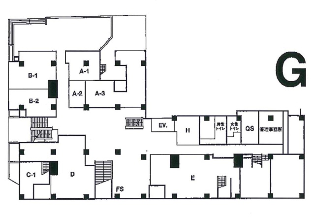 南青山SO(フロムファースト)ビルB-2 間取り図