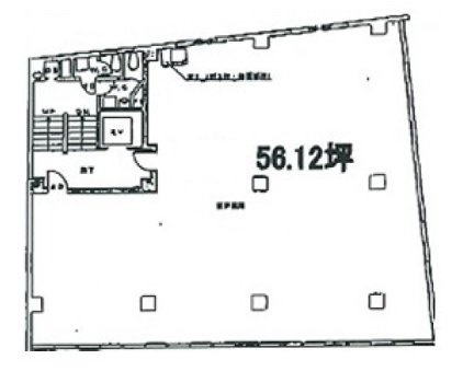 銀友ビル6F 間取り図
